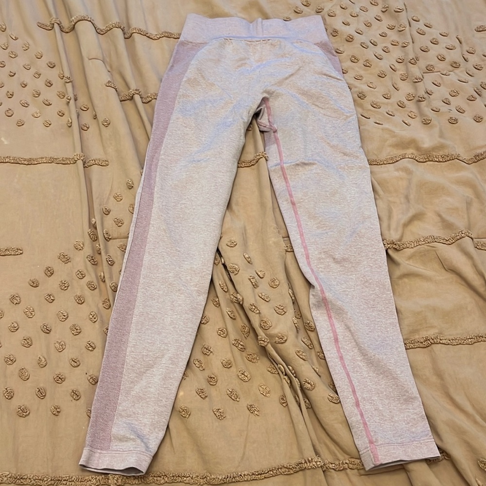Gym shark leggings light purple/pink
